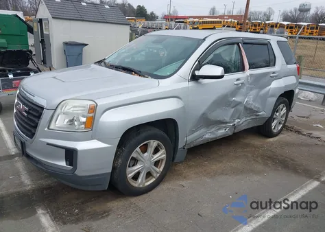2017 GMC Terrain Sle-1 из США, поврежденный, VIN 2GKFLSEK4H6317147